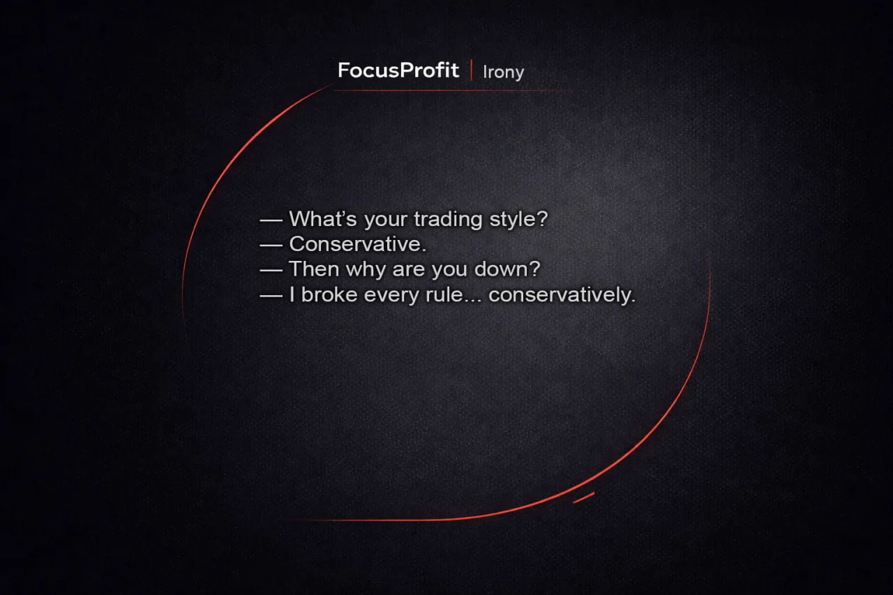 FocusProfit · Irony — the conservative style
